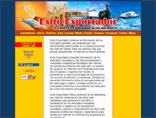 Tablet Screenshot of exitoexportador.com